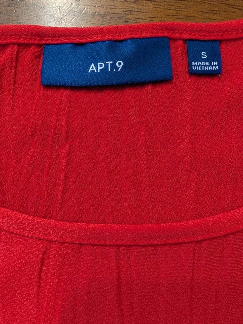 Red Apt.9 Size Small Dressy Tank Top